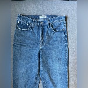 Madewell Tall Classic Straight Jeans in Corson Wash